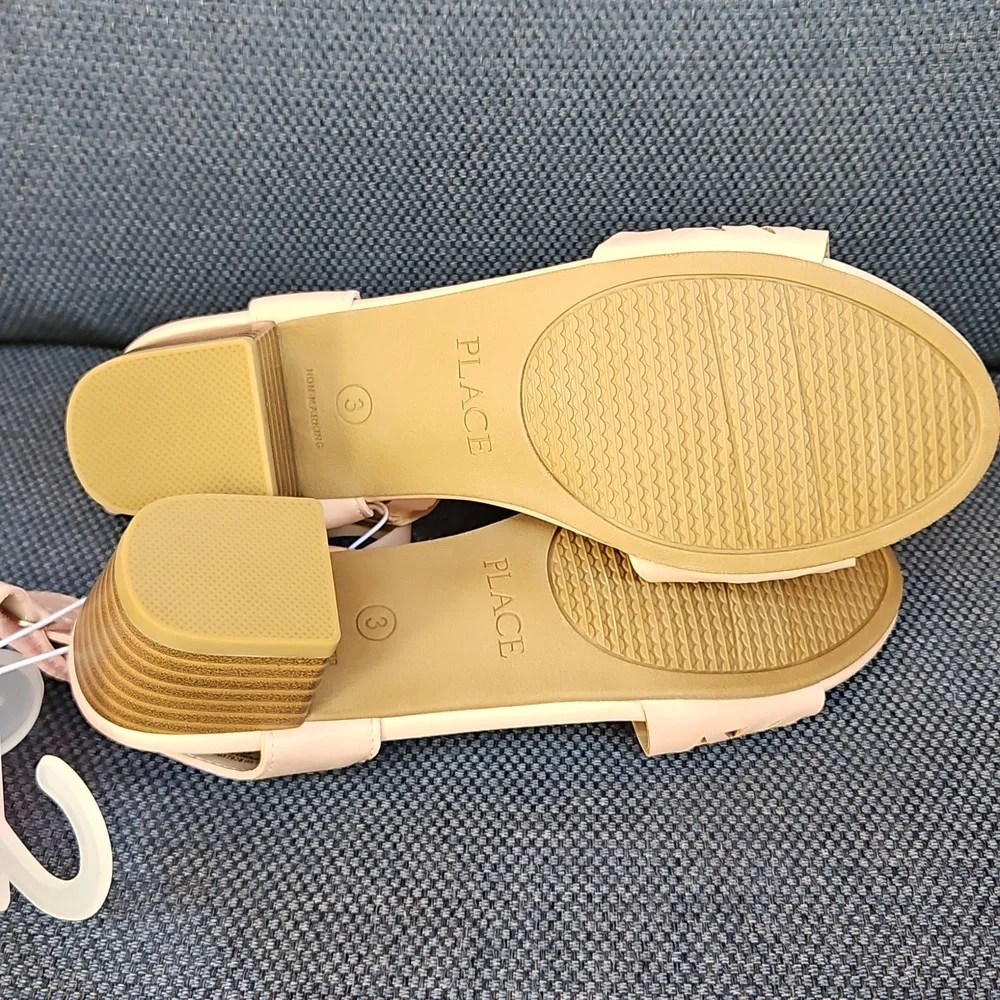 Children's Place Cutout Pink Sandals
